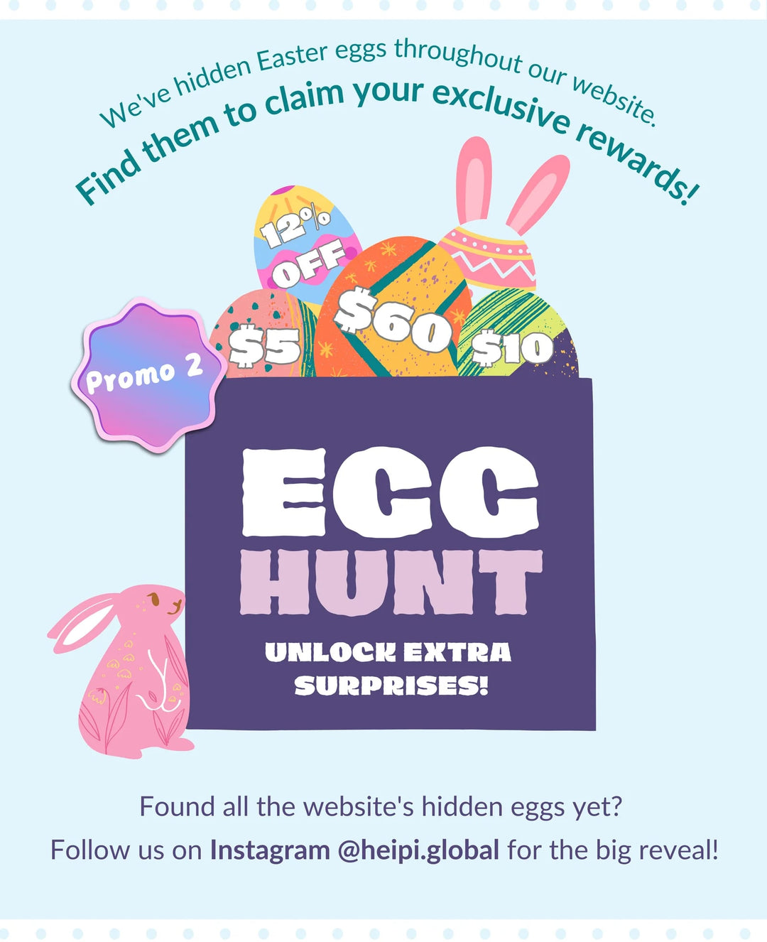 HEIPI Easter Egg Hunting (Ended)