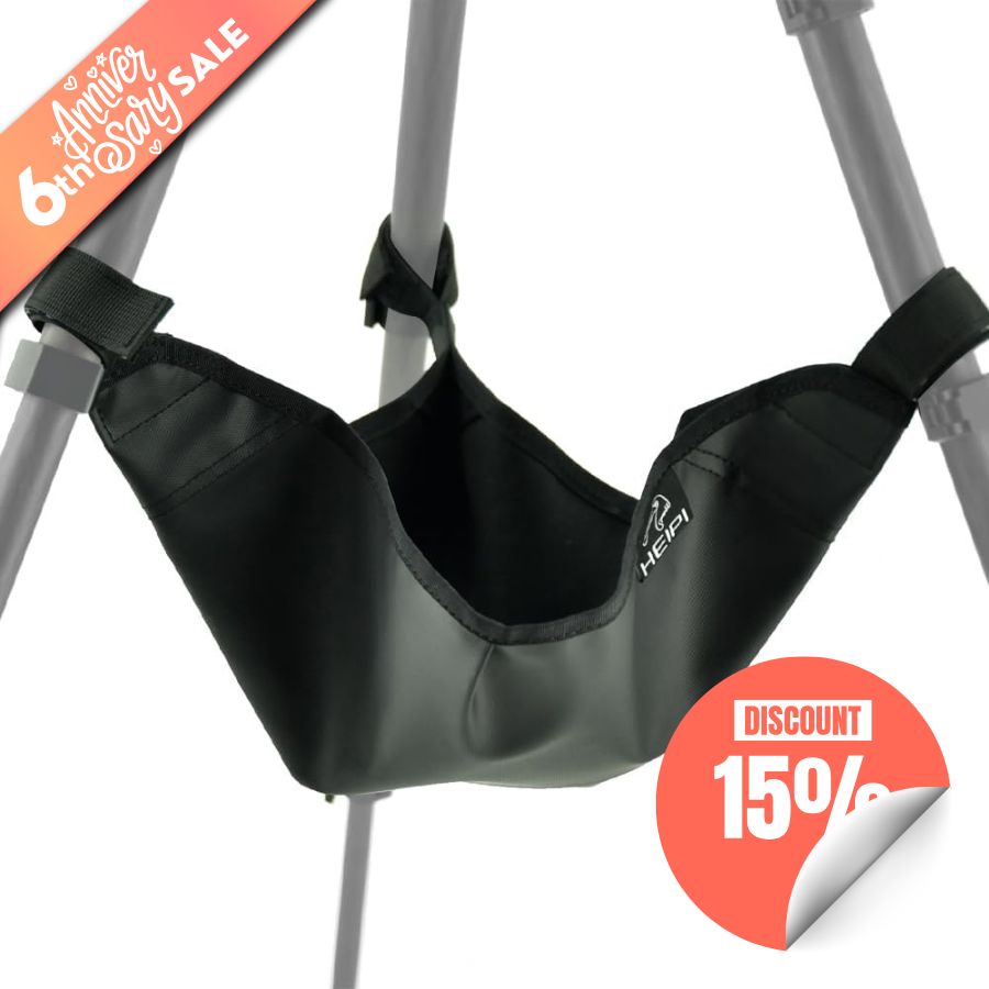 HEIPI Dual-Purpose Storage and Weight Tripod Stone Bag