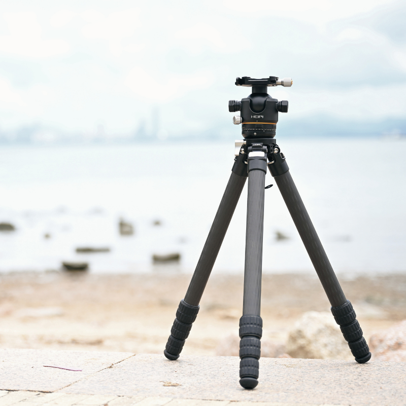 HEIPI Heavy-Duty Carbon Fiber Tripod K32