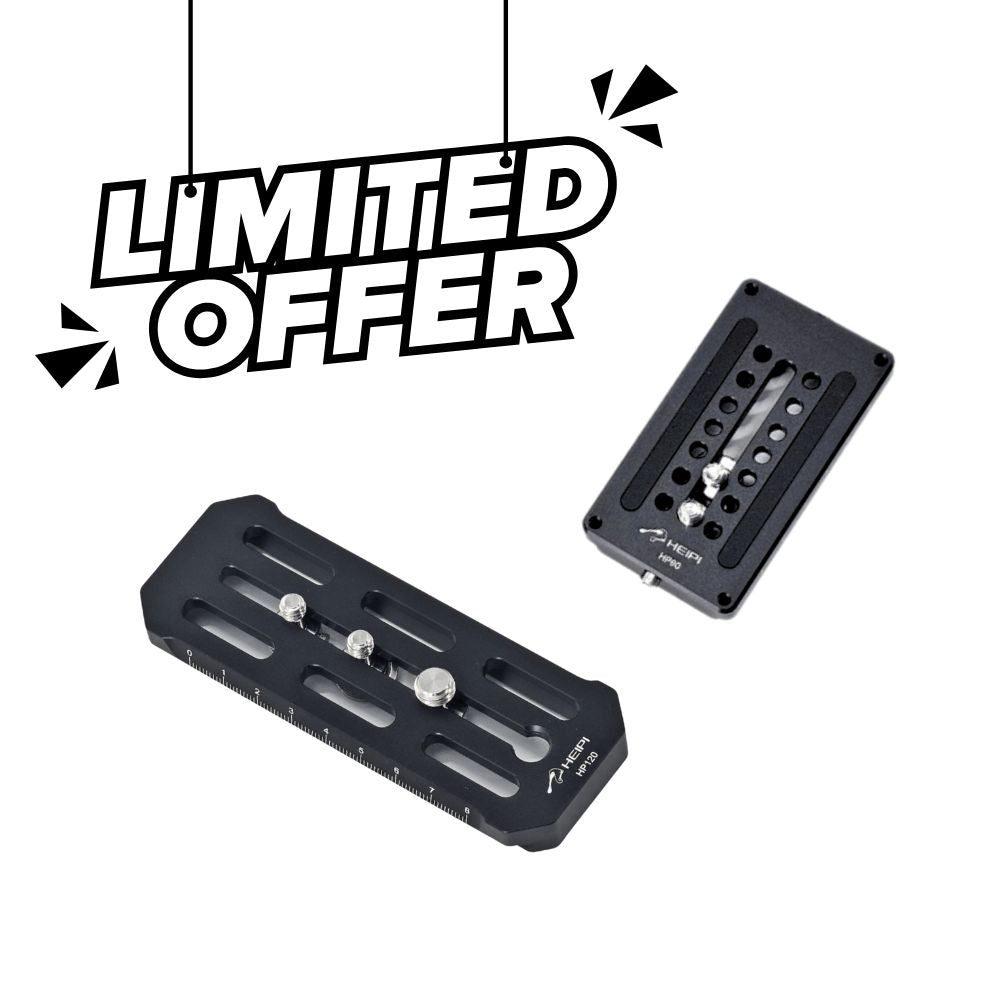 Lens Support QR Plate Combo - HP80 & HP120