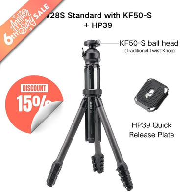 HEIPI 3-in-1 Travel Tripod - W28