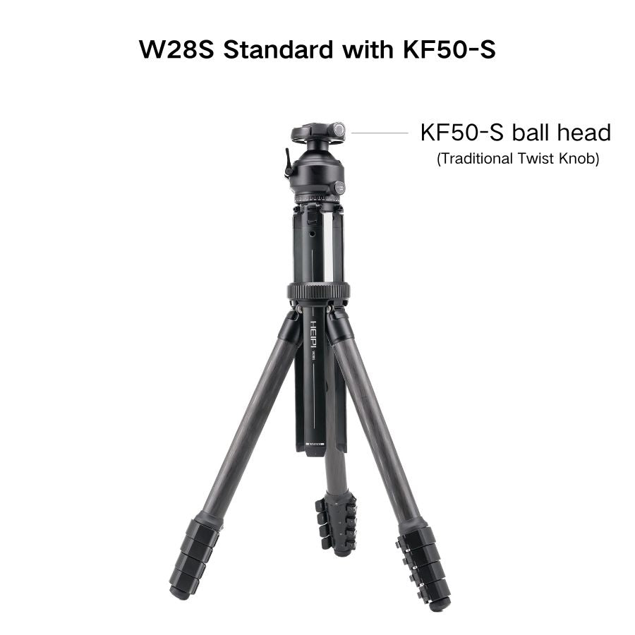 HEIPI 3-in-1 Travel Tripod - W28S