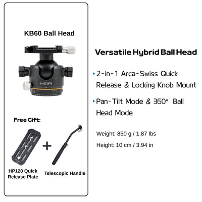 HEIPI XPOD Pro Still & Video Tripod W58