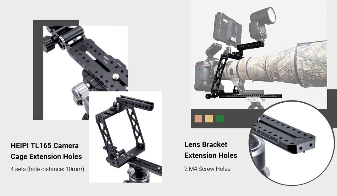 HP230 Telephoto Lens Support Quick Release Plate