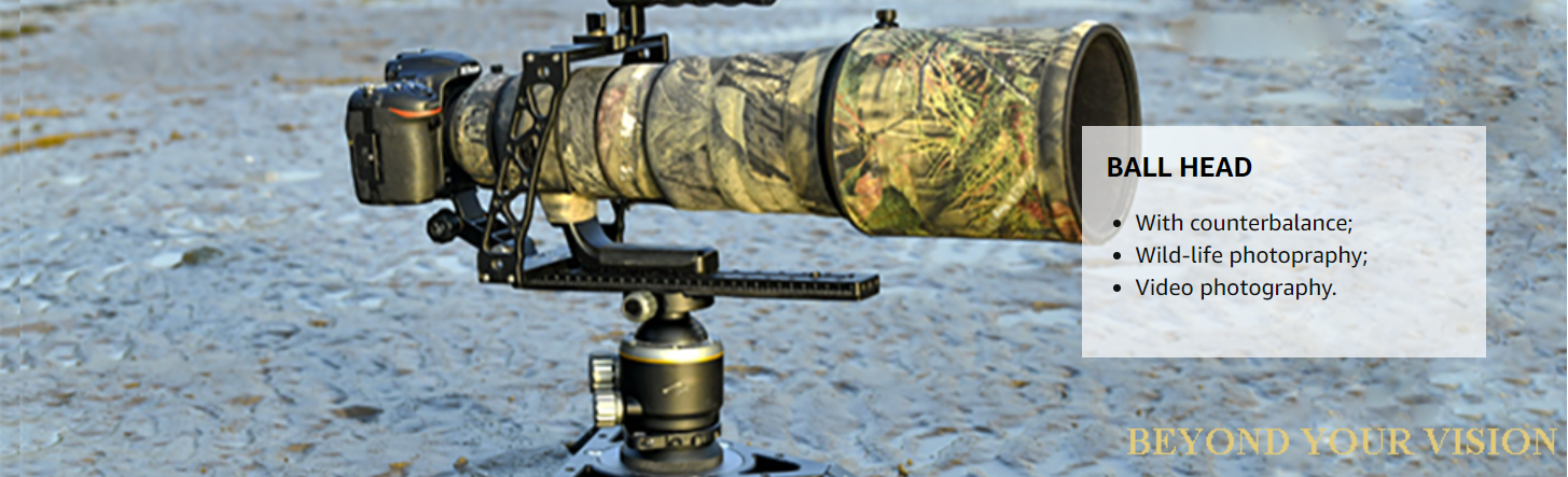 HEIPI KF60 ball head with counterbalance